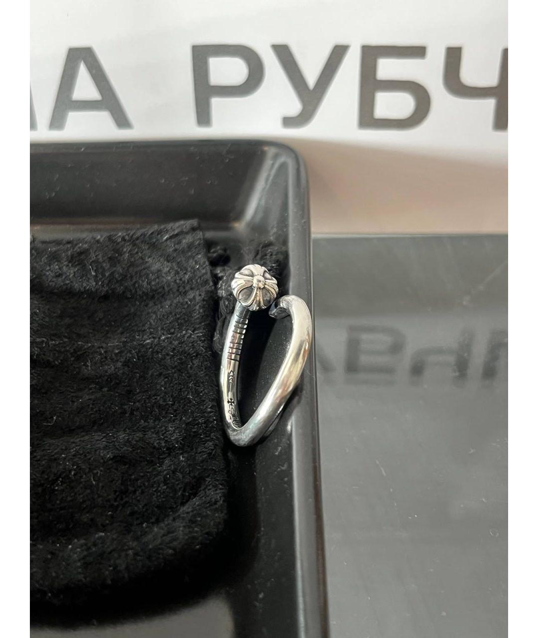 CHROME HEARTS Серебряное серебряное кольцо, фото 3