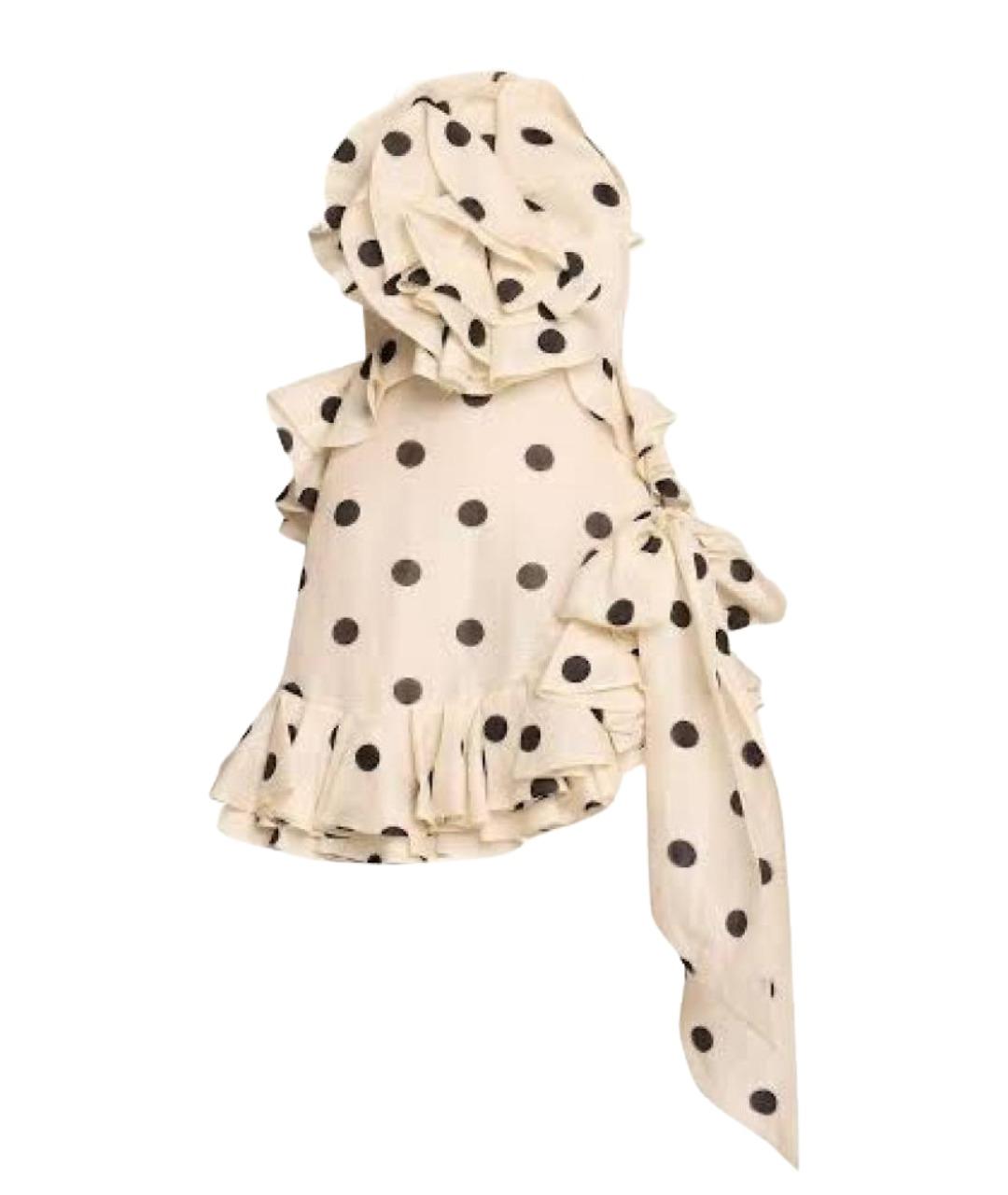 ZIMMERMANN Бежевый льняной сарафан, фото 1