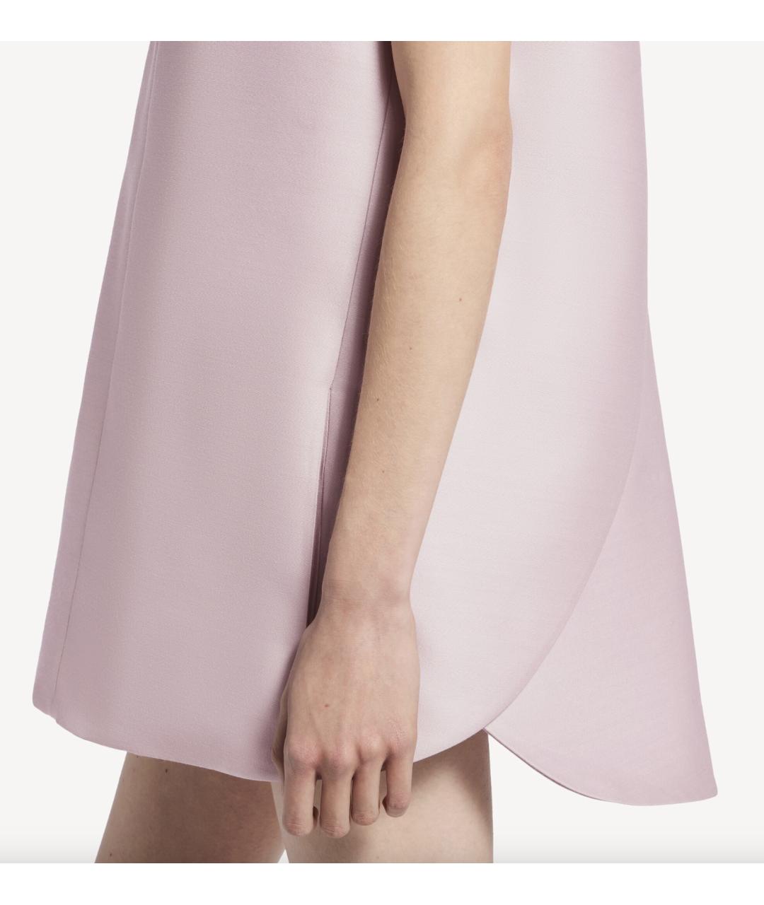 BALENCIAGA Розовое шелковое вечернее платье, фото 5