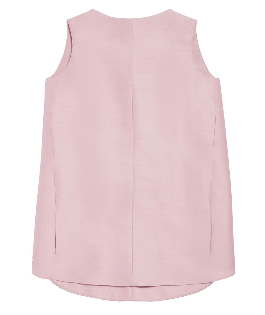 BALENCIAGA Розовое шелковое вечернее платье, фото 1