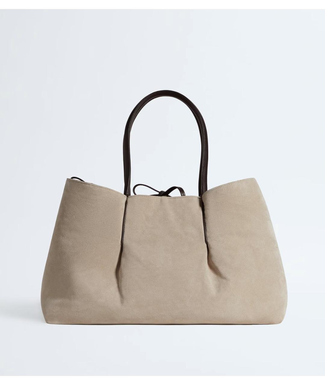 BOTTEGA VENETA Коричневая кожаная сумка тоут, фото 5