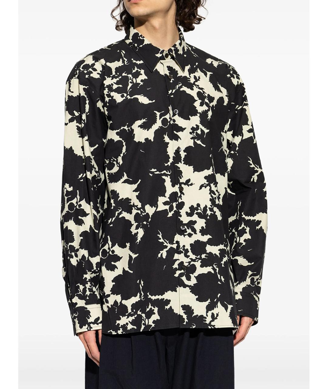 DRIES VAN NOTEN Мульти хлопковая кэжуал рубашка, фото 2