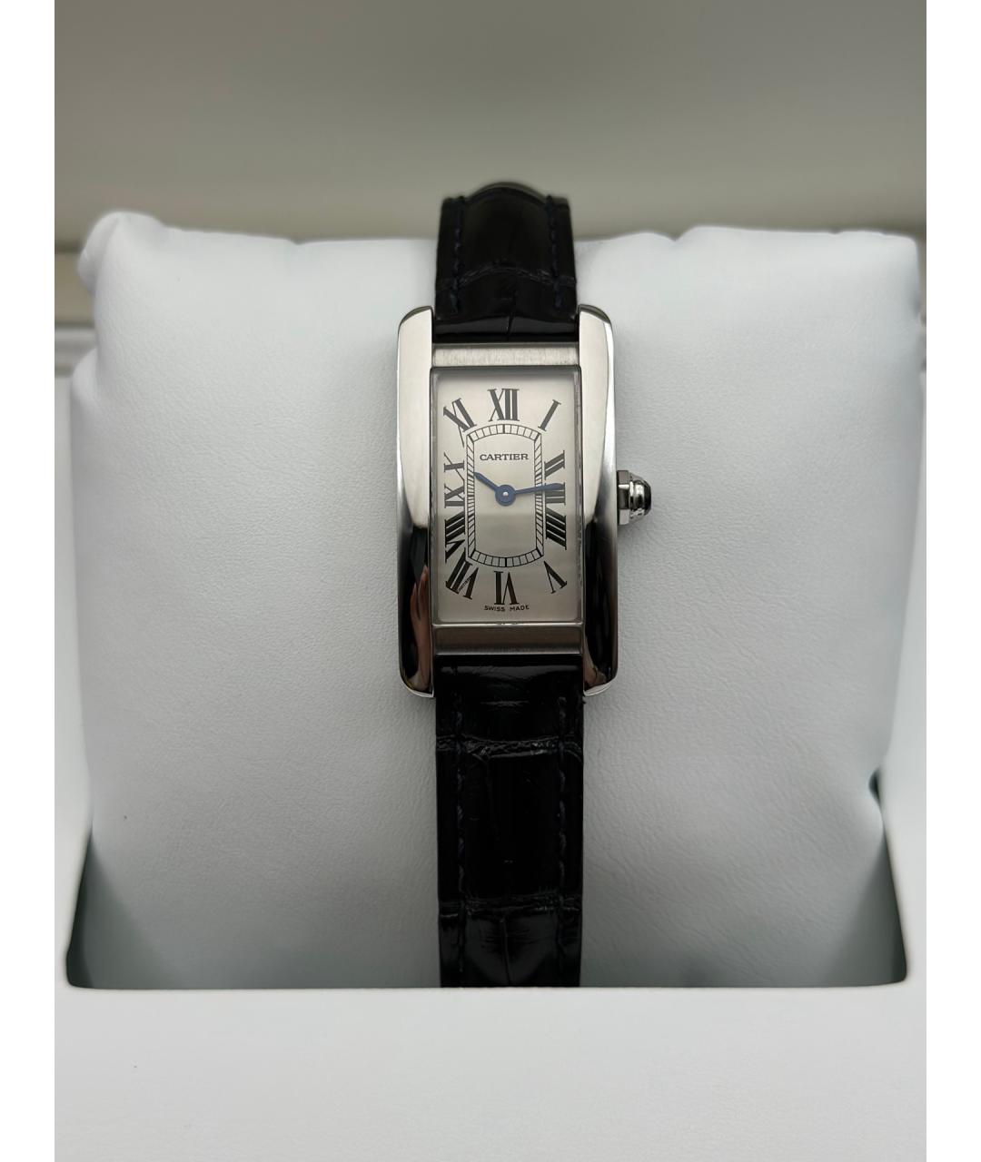 CARTIER Белые металлические часы, фото 9