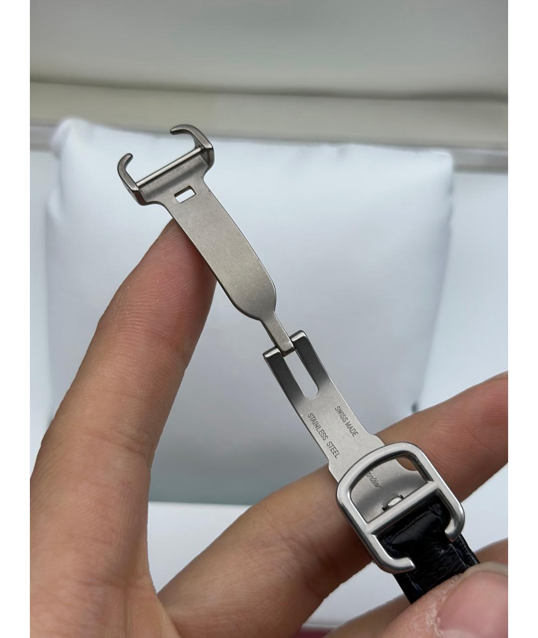 CARTIER Белые металлические часы, фото 6