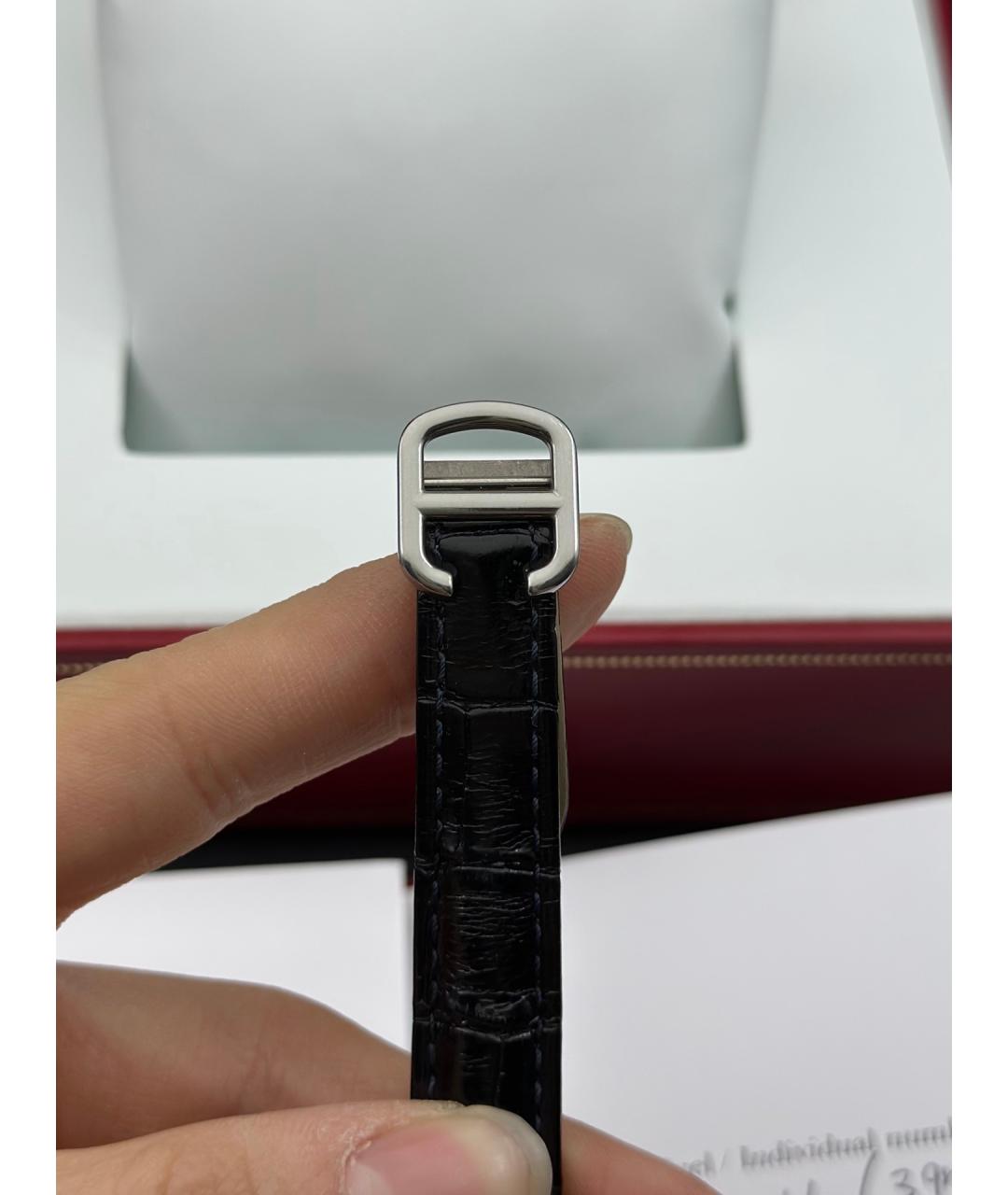 CARTIER Белые металлические часы, фото 5