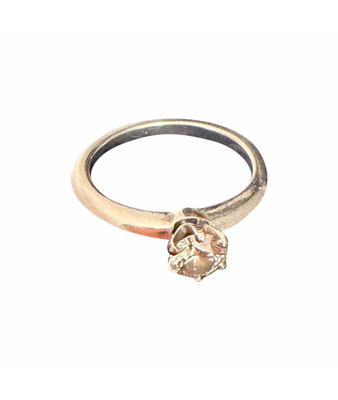 TIFFANY&CO Белое платиновое кольцо, фото 1