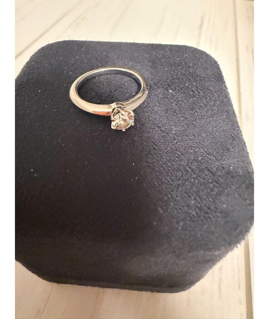 TIFFANY&CO Белое платиновое кольцо, фото 8