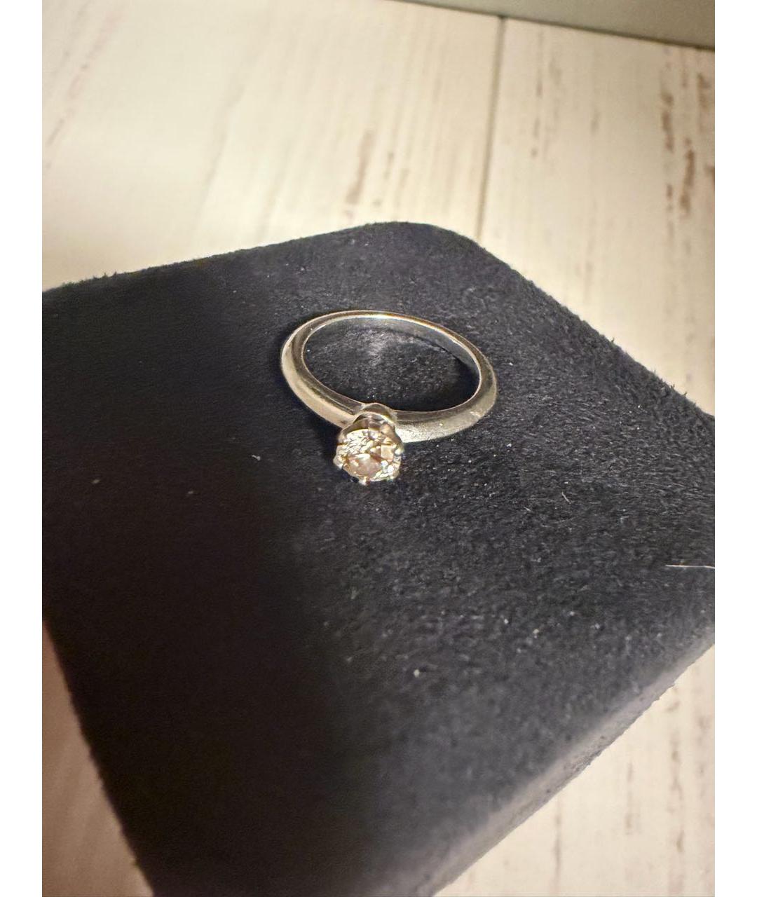 TIFFANY&CO Белое платиновое кольцо, фото 4