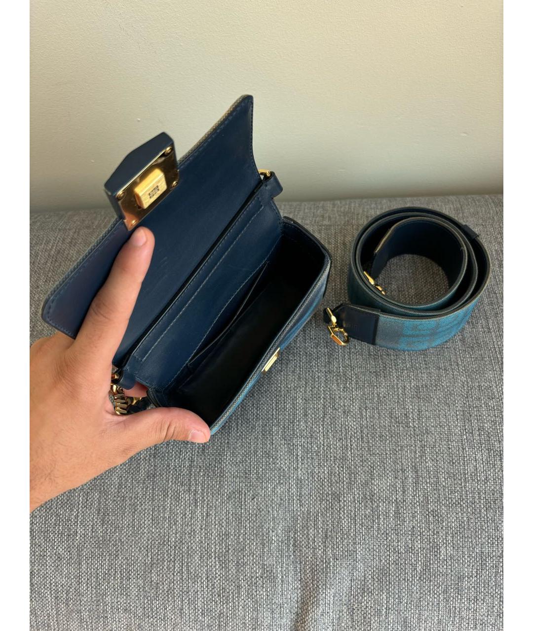 GIVENCHY Синяя сумка через плечо, фото 4