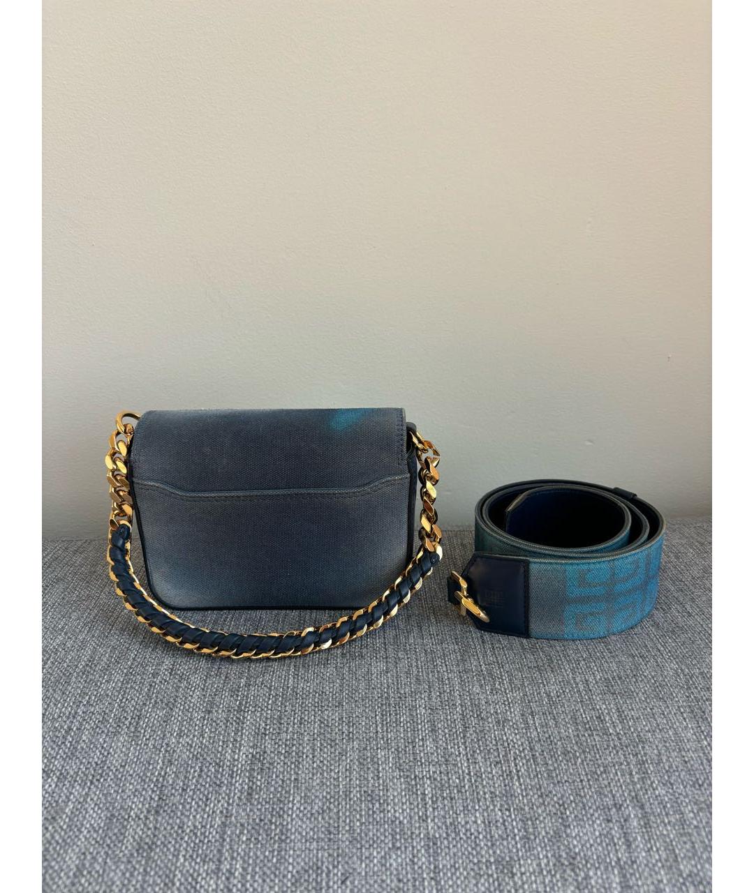 GIVENCHY Синяя сумка через плечо, фото 3