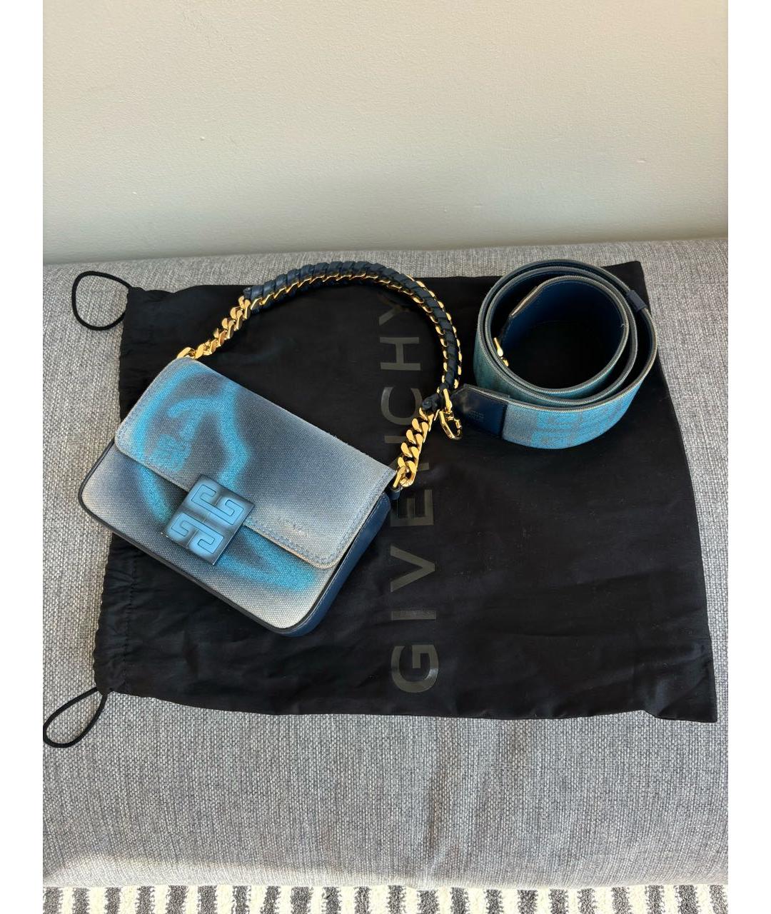 GIVENCHY Синяя сумка через плечо, фото 5