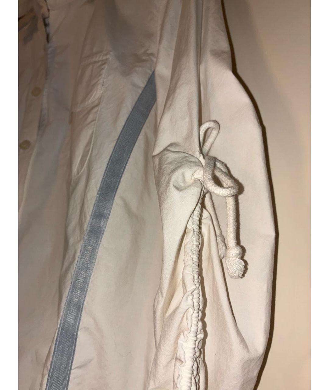 VERSACE JEANS COUTURE Белая хлопковая блузы, фото 3