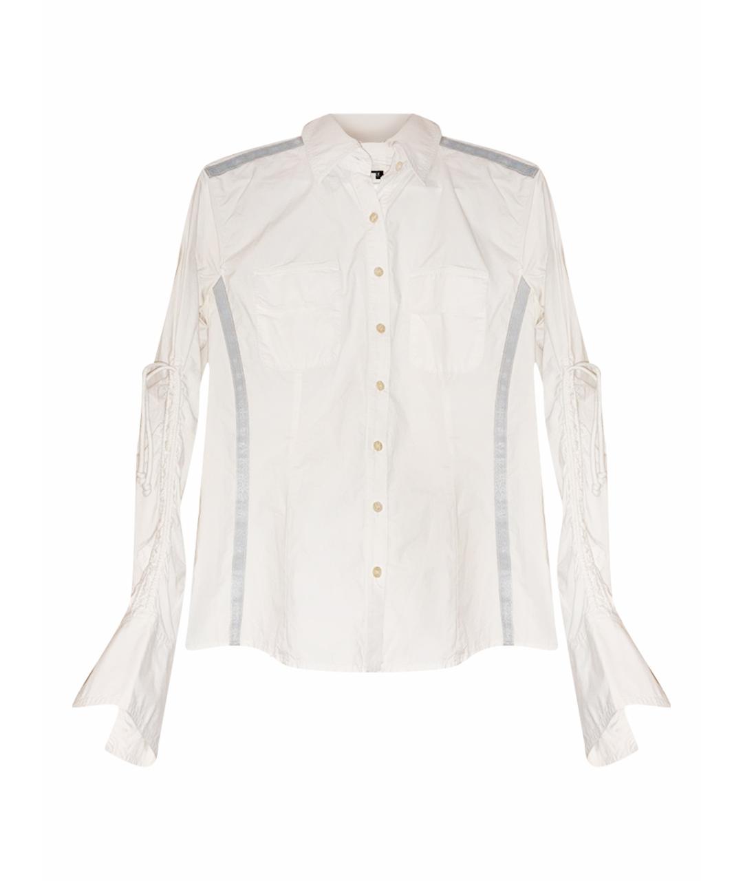 VERSACE JEANS COUTURE Белая хлопковая блузы, фото 1