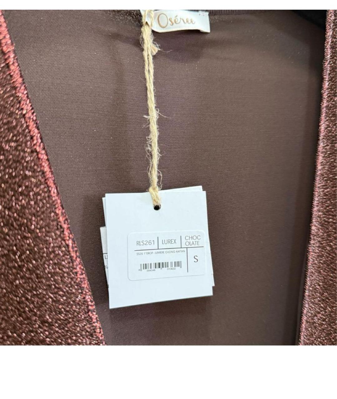 OSEREE Коричневая полиамидовая туника, фото 3
