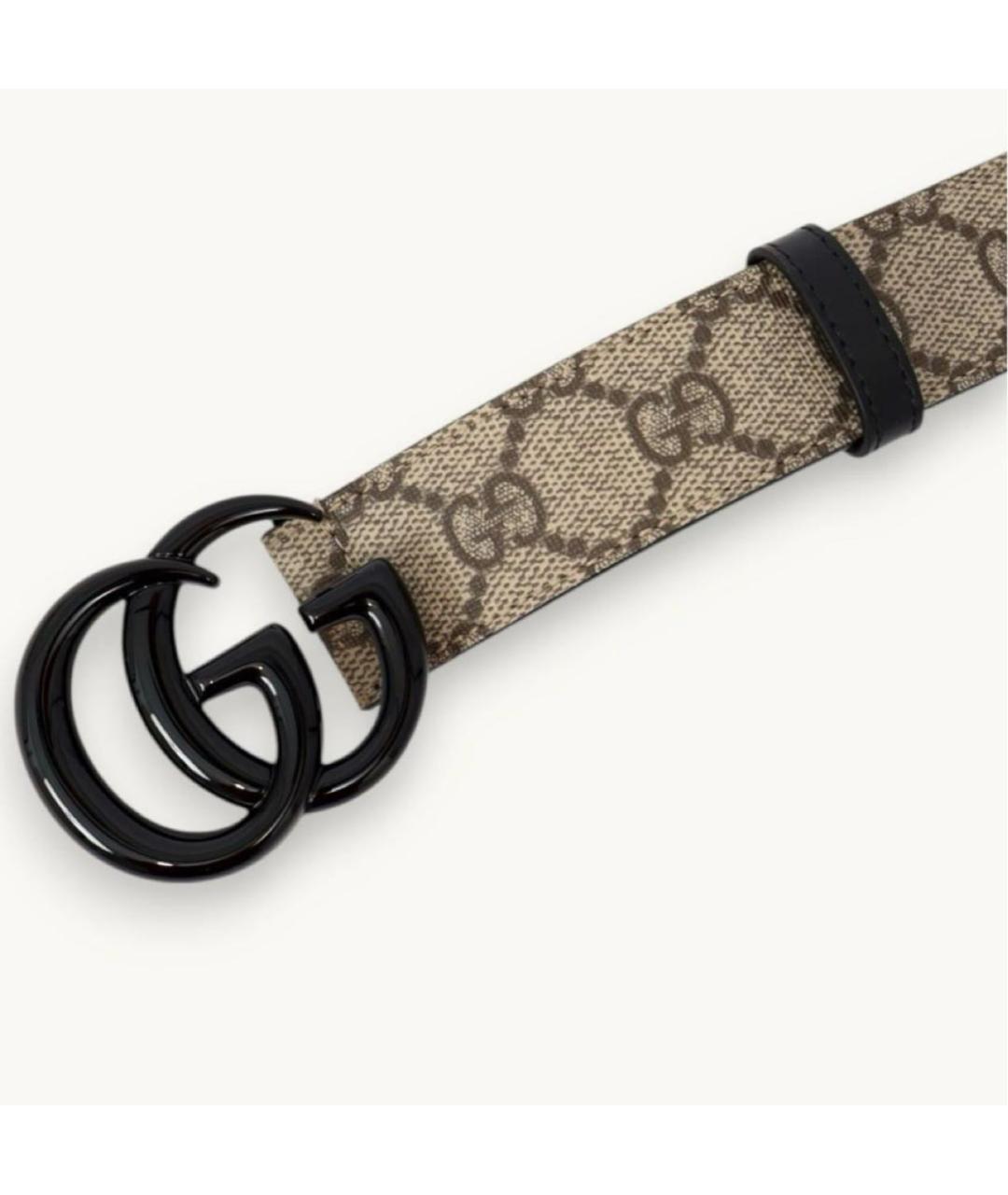 GUCCI Бежевый ремень, фото 2