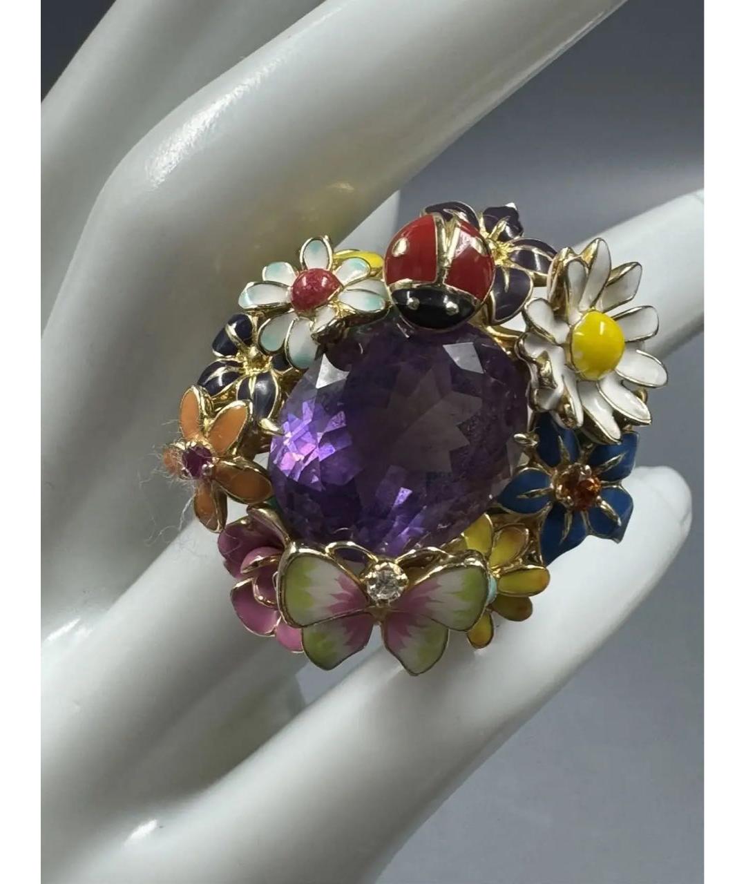 CHRISTIAN DIOR Мульти кольцо из желтого золота, фото 2