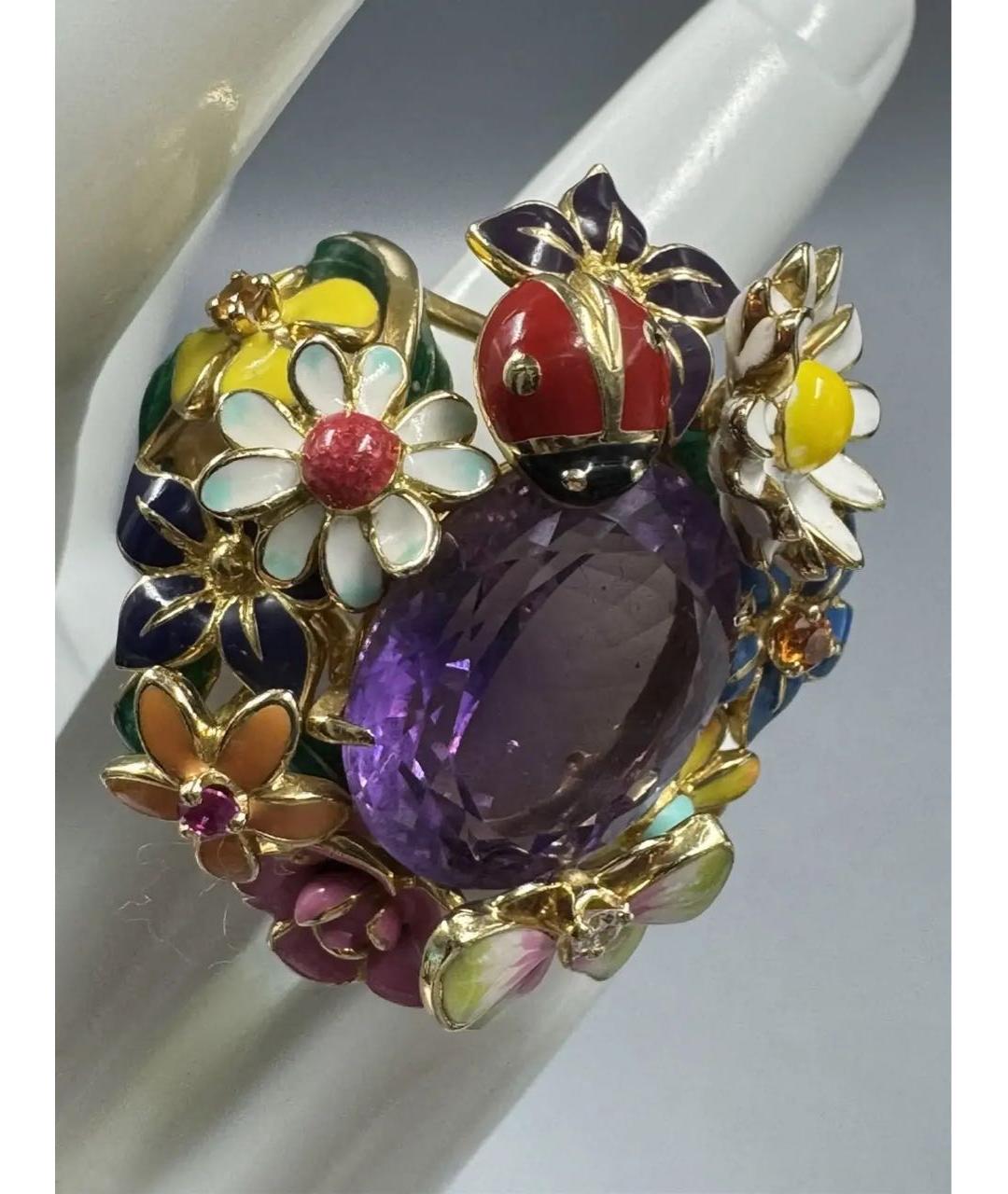 CHRISTIAN DIOR Мульти кольцо из желтого золота, фото 6