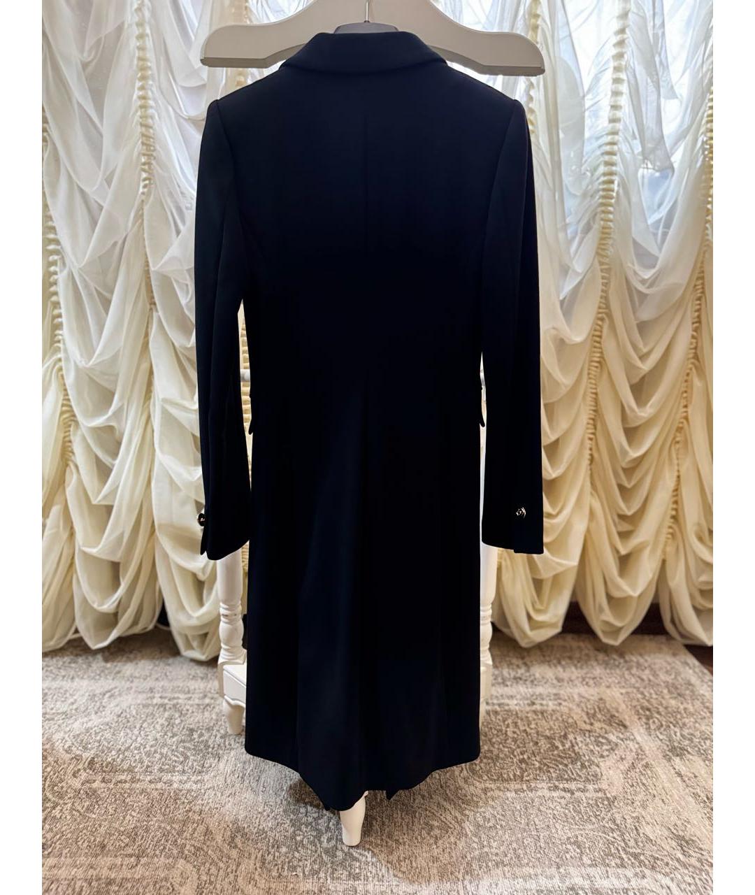 LIU JO Черное вискозное пальто, фото 2