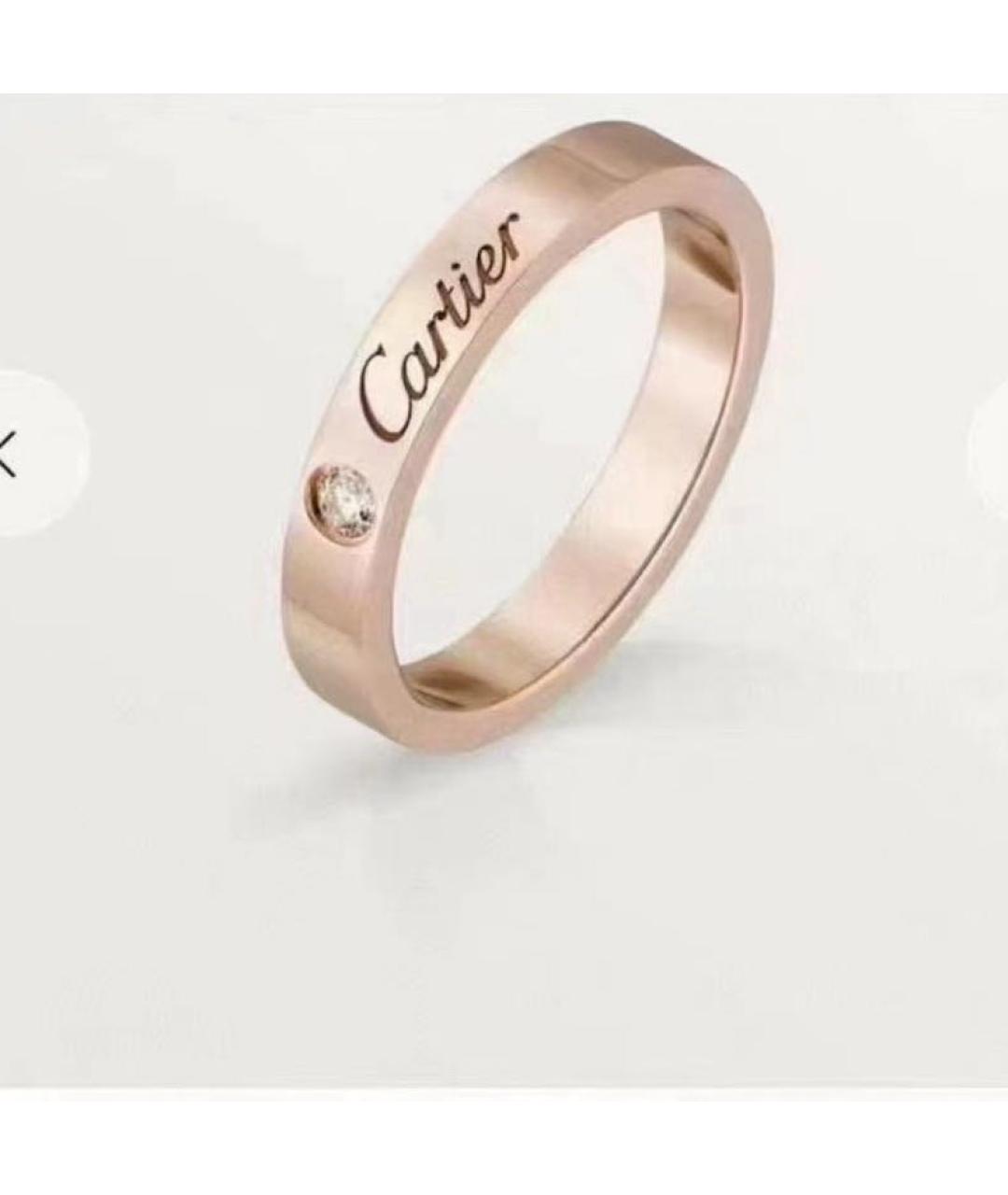 CARTIER Золотое кольцо из розового золота, фото 8