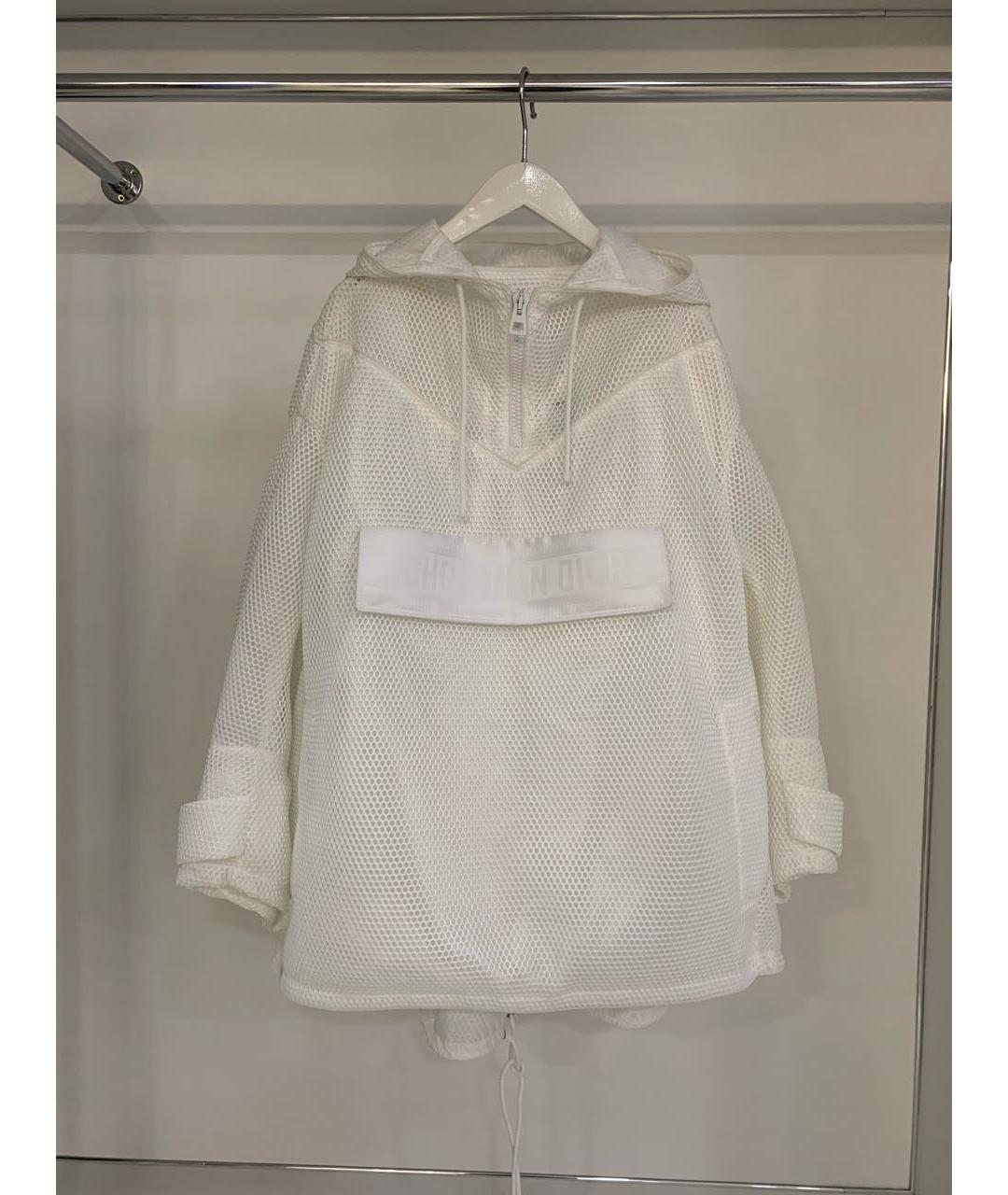 CHRISTIAN DIOR Белая полиамидовая куртка, фото 6