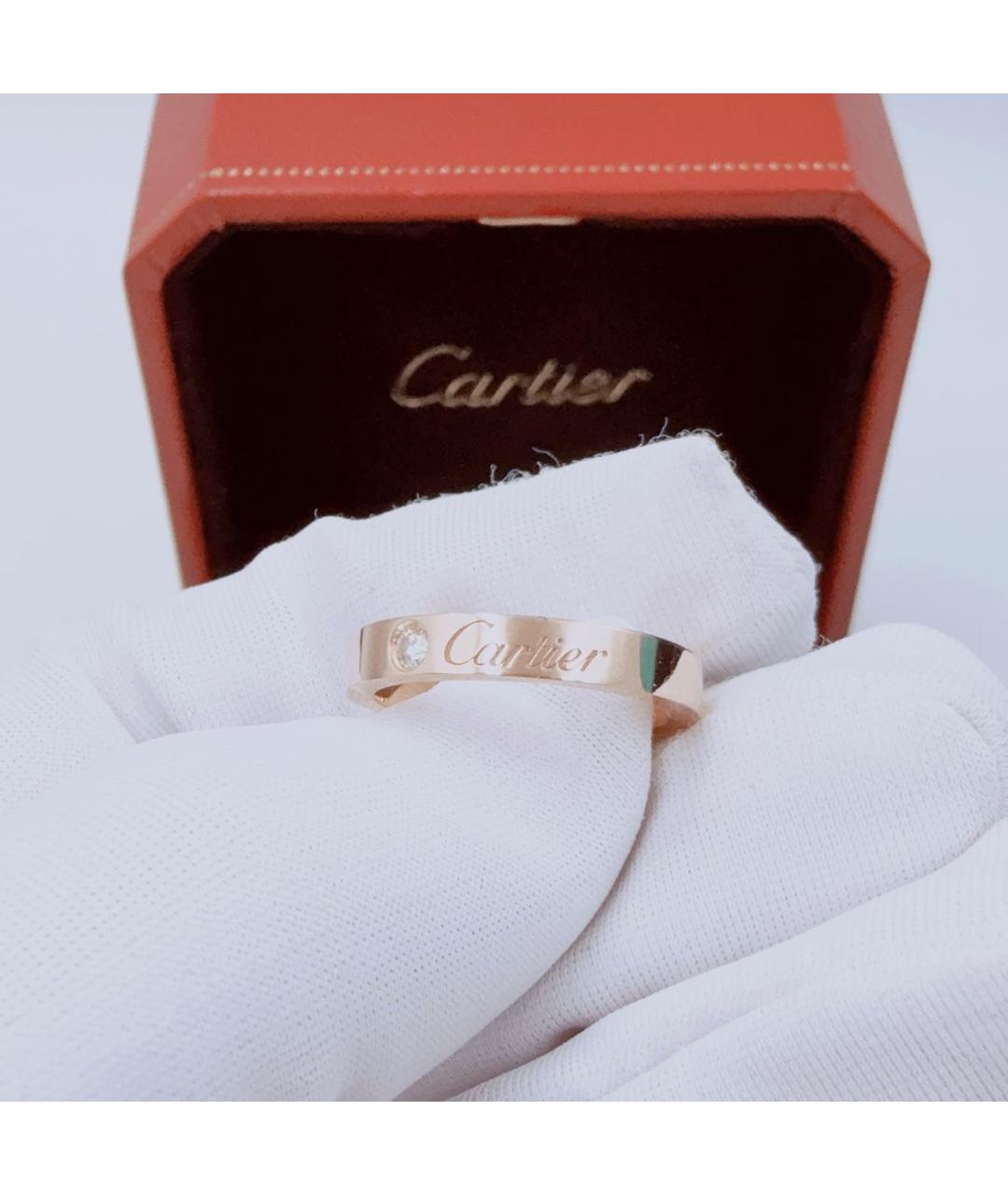 CARTIER Золотое кольцо из розового золота, фото 3