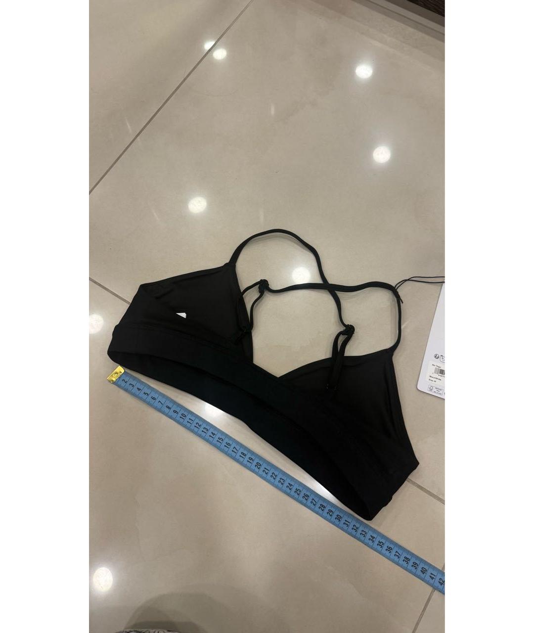 ALO YOGA Черная хлопковая майка, фото 4