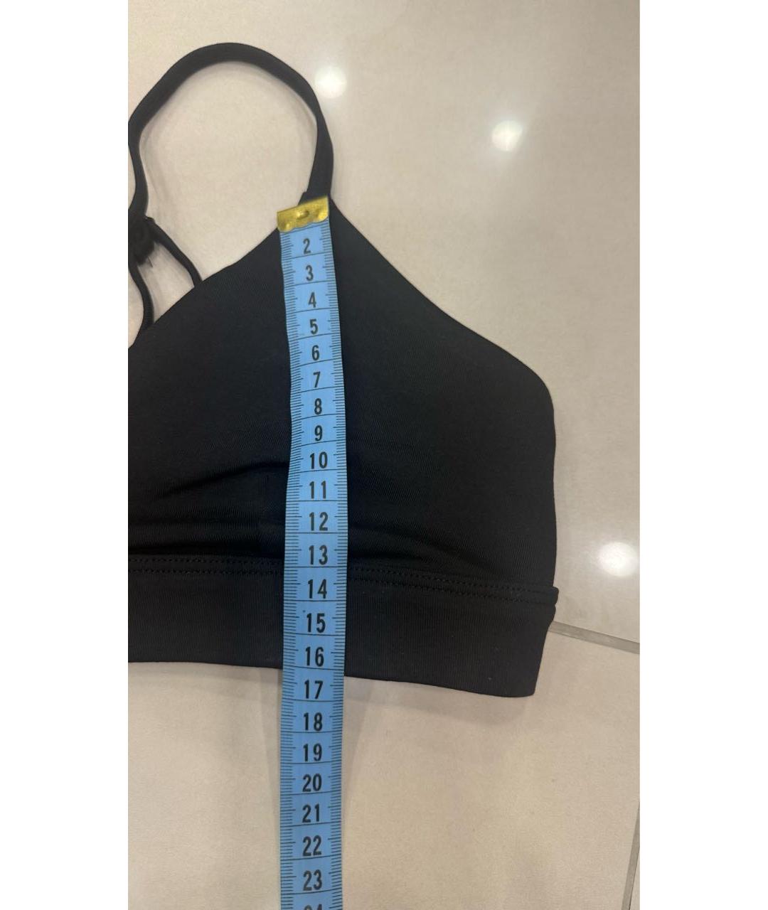 ALO YOGA Черная хлопковая майка, фото 6