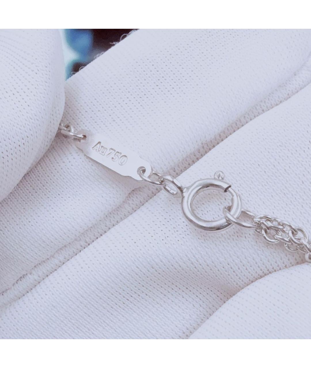 TIFFANY&CO Серебряное колье из белого золота, фото 6