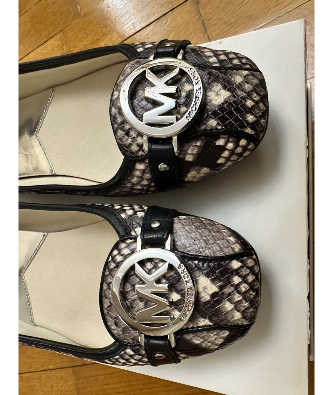 MICHAEL KORS Кожаные мокасины, фото 4