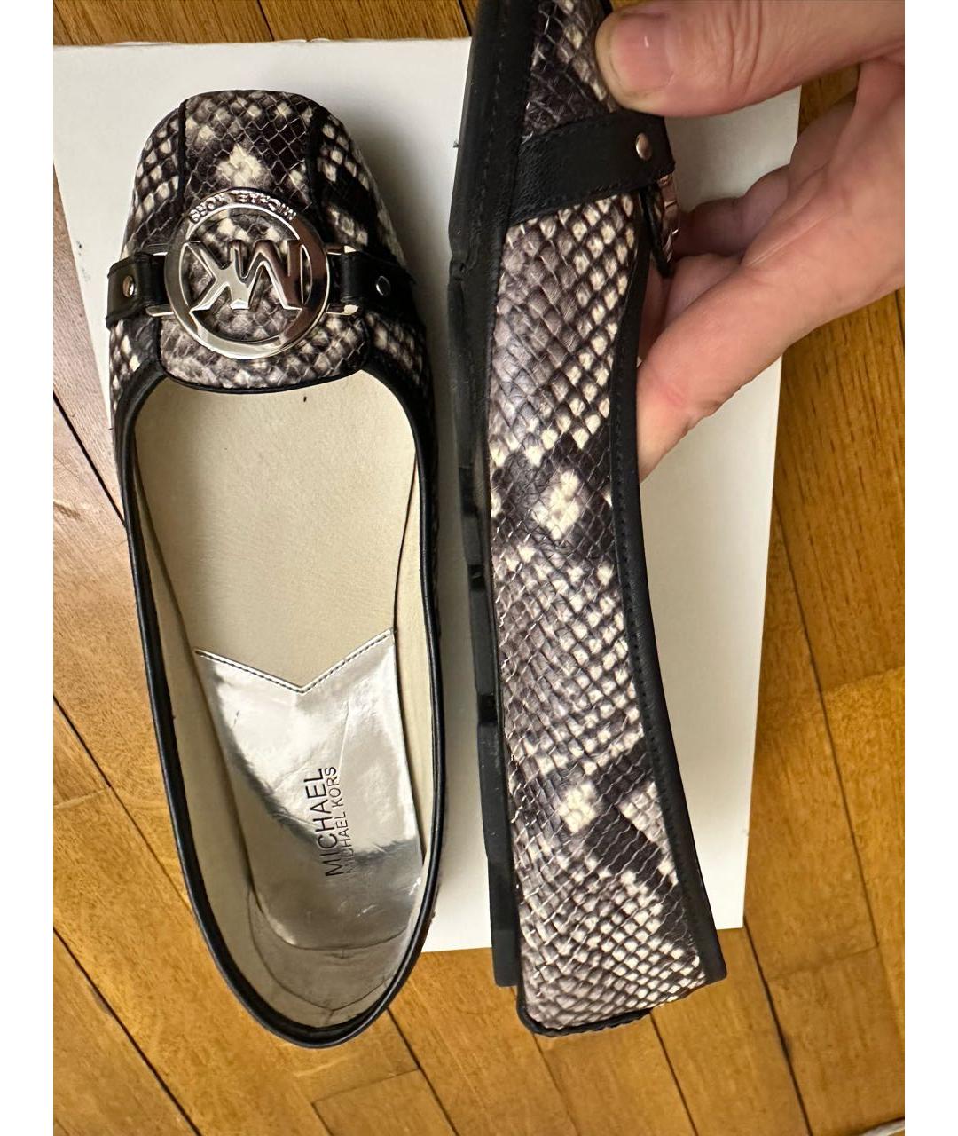 MICHAEL KORS Кожаные мокасины, фото 2