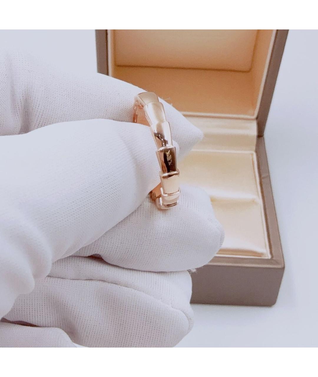 BVLGARI Розовое кольцо из розового золота, фото 4