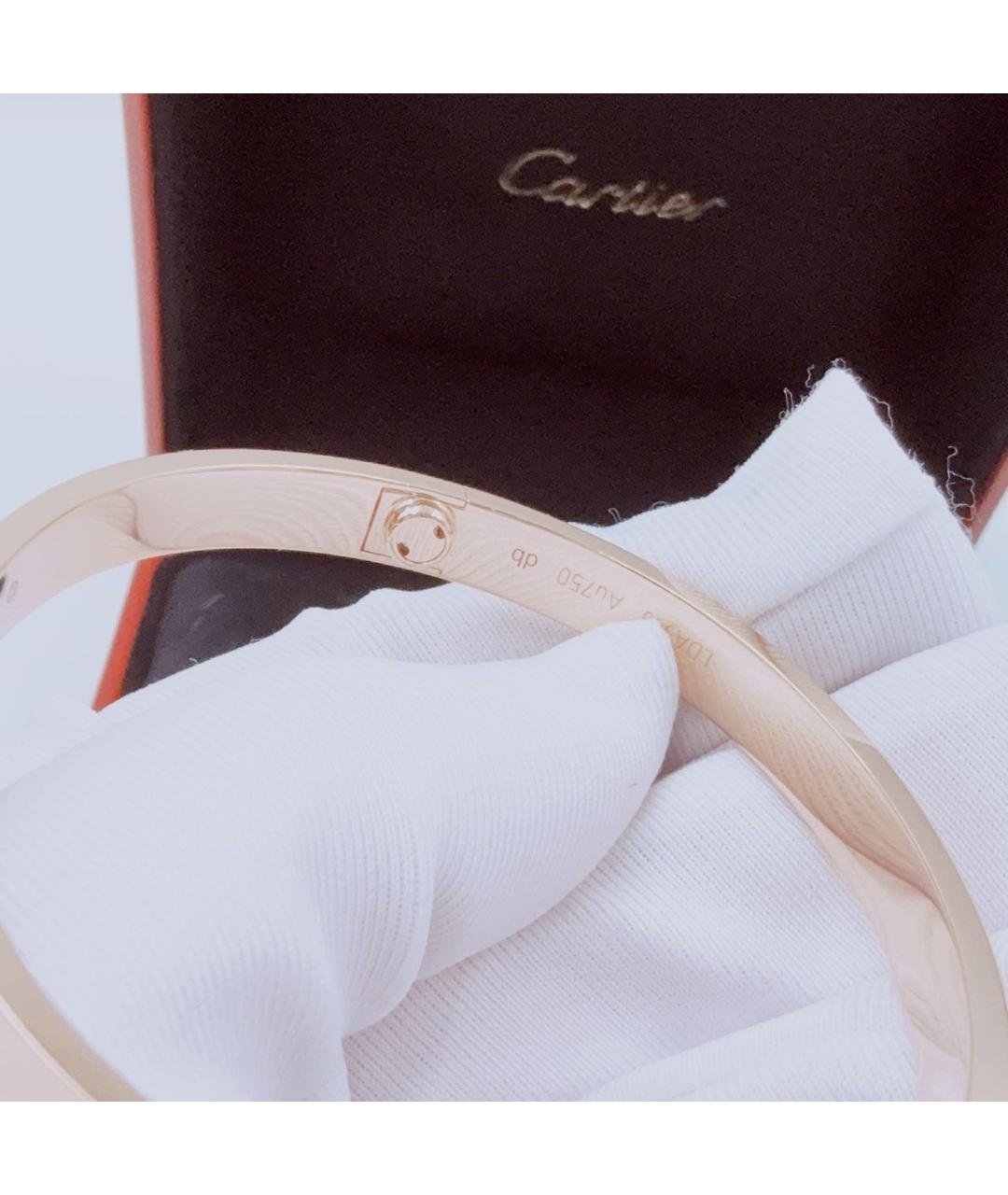 CARTIER Розовый браслет из розового золота, фото 6