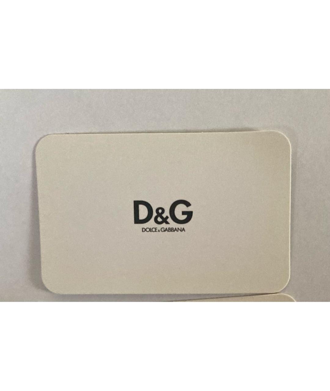 DOLCE&GABBANA Голубая деним сумка тоут, фото 8