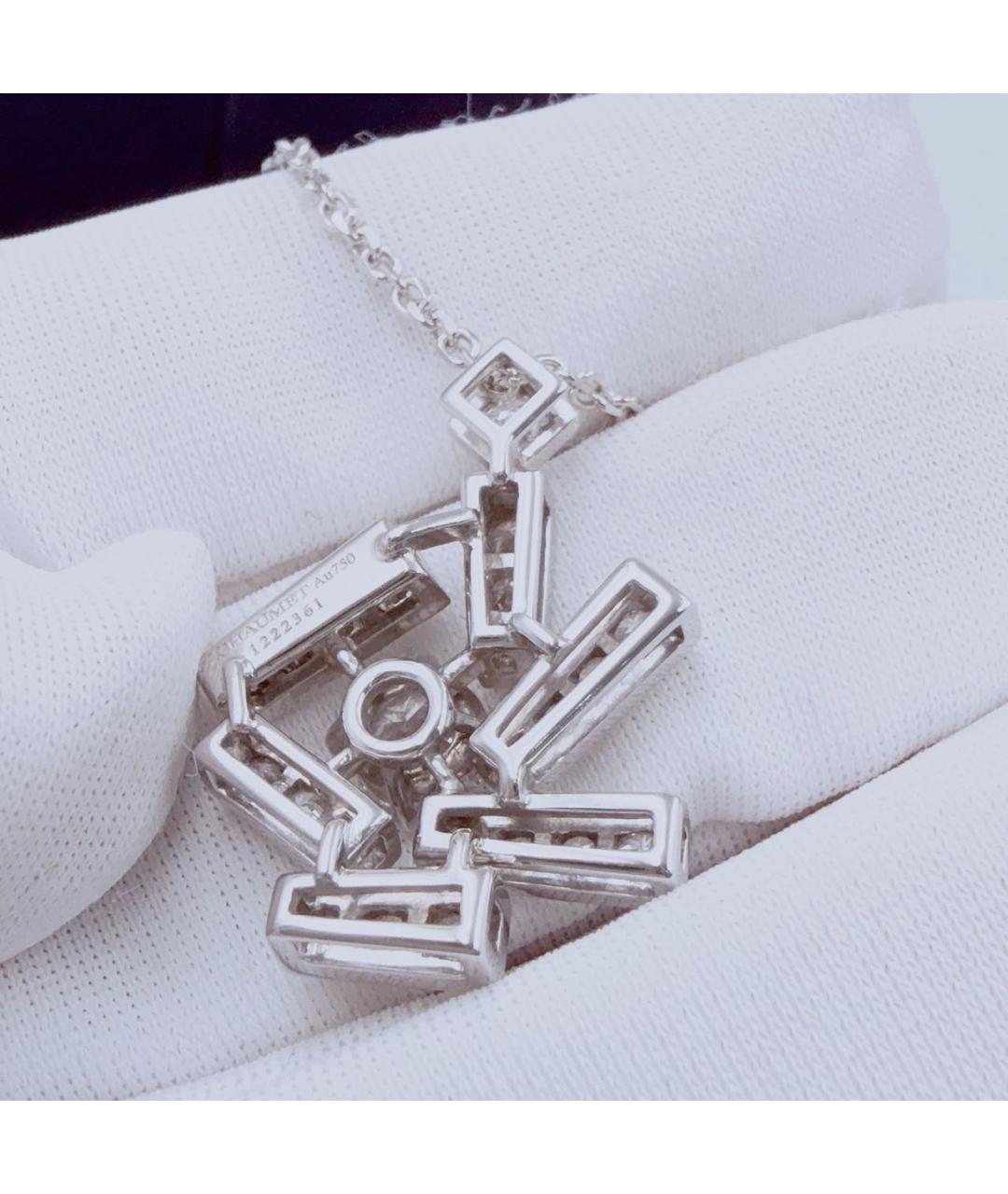 CHAUMET Серебряное колье из белого золота, фото 5