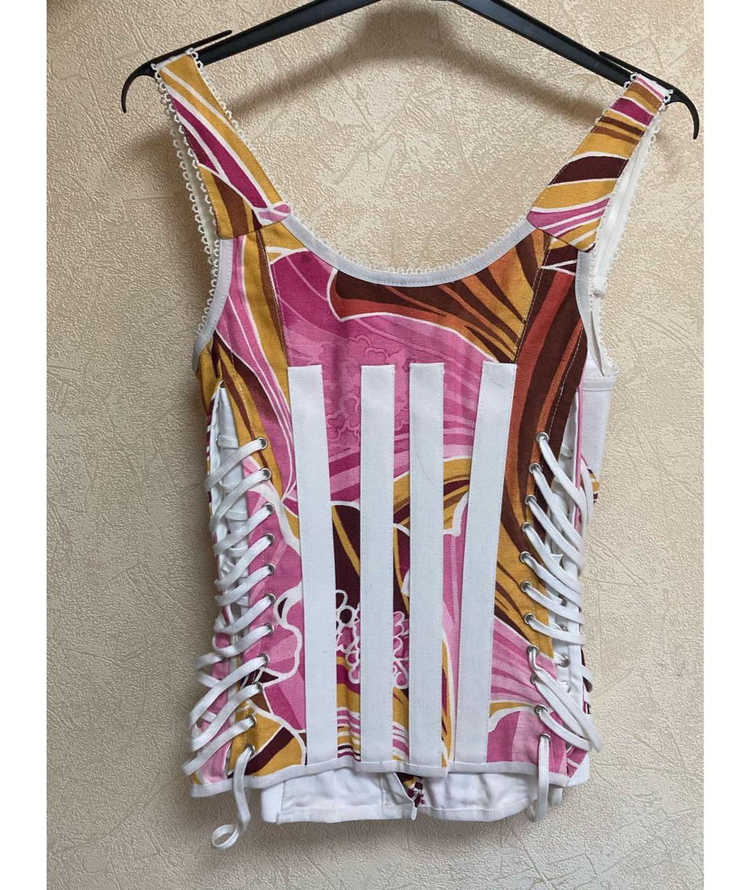 DOLCE&GABBANA Мульти хлопковый корсет, фото 2