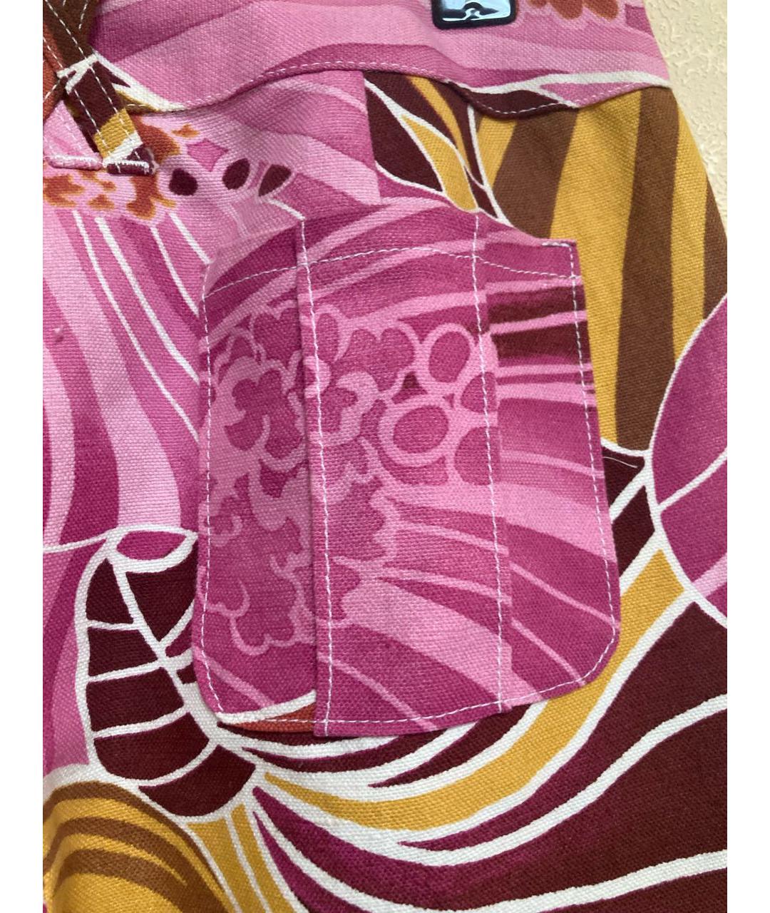 DOLCE&GABBANA Мульти прямые брюки, фото 4