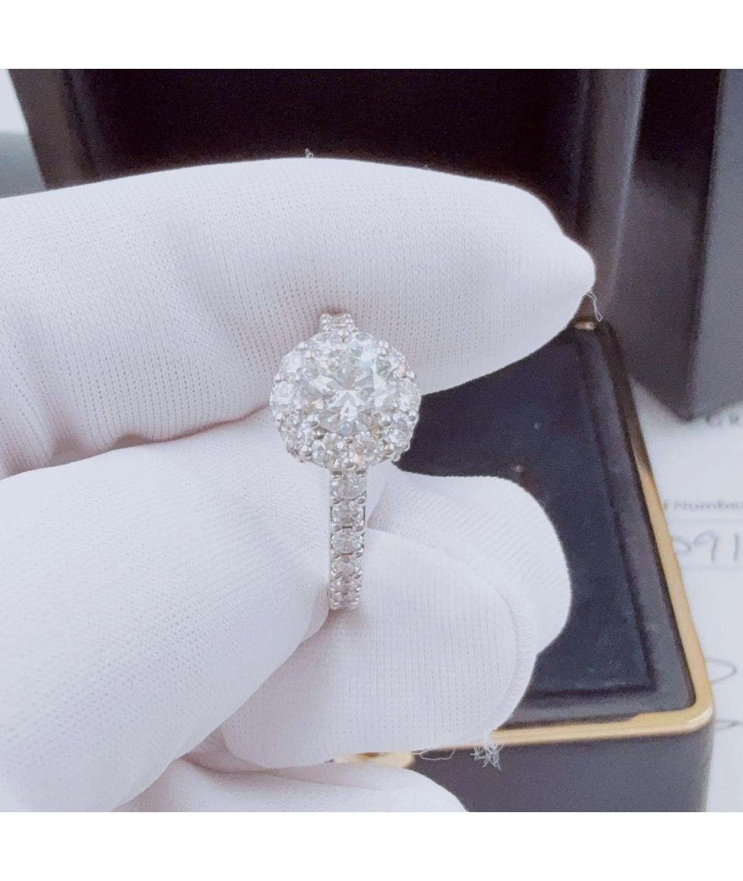 GRAFF Серебряное кольцо из белого золота, фото 7