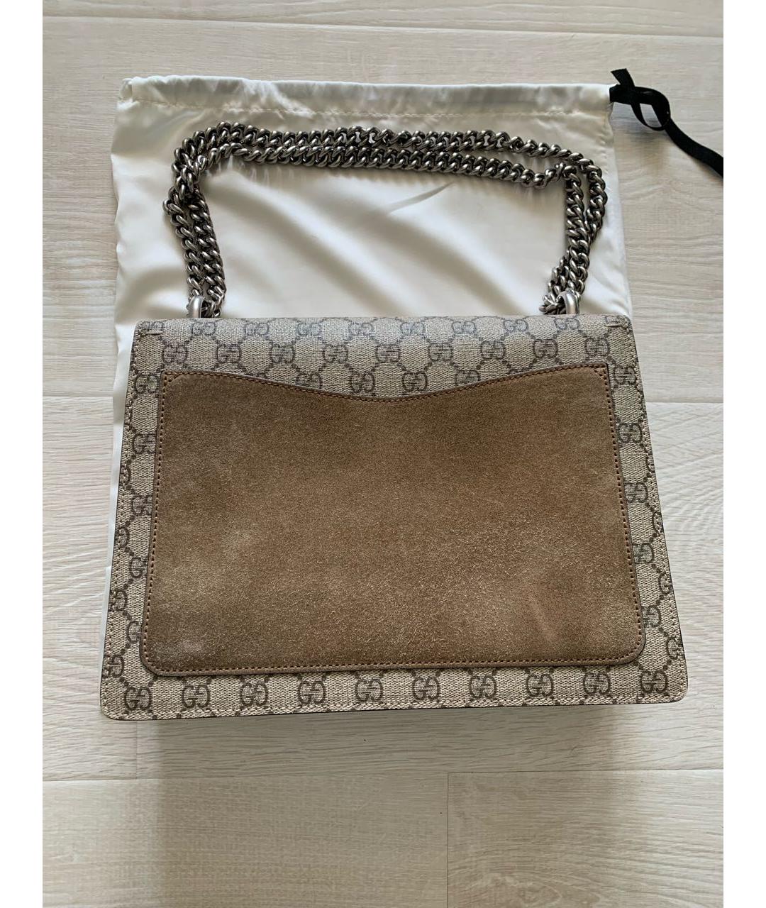 GUCCI Бежевая сумка через плечо, фото 3