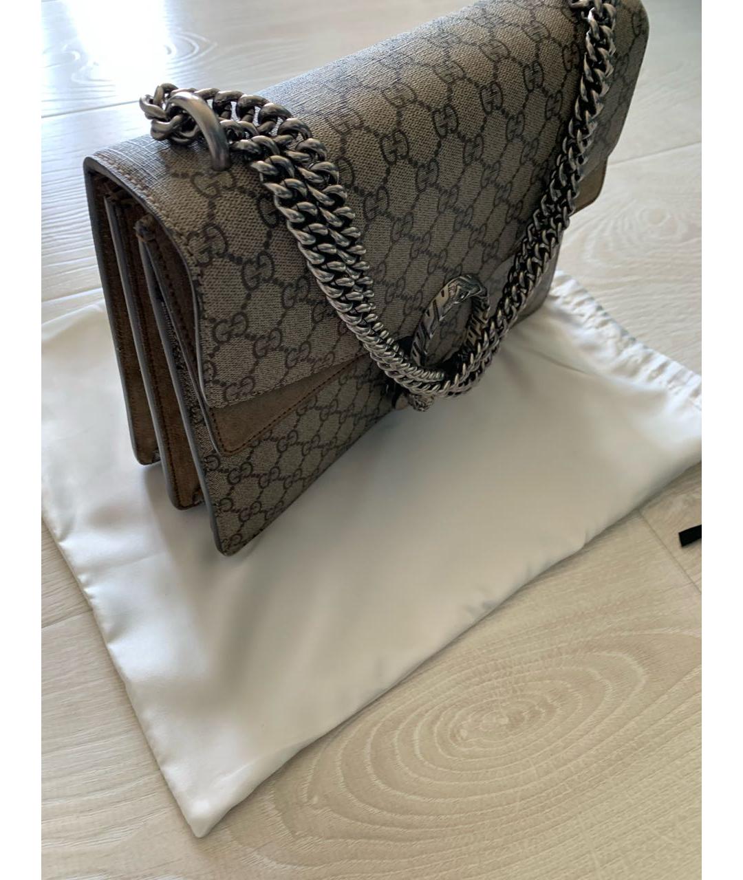 GUCCI Бежевая сумка через плечо, фото 2