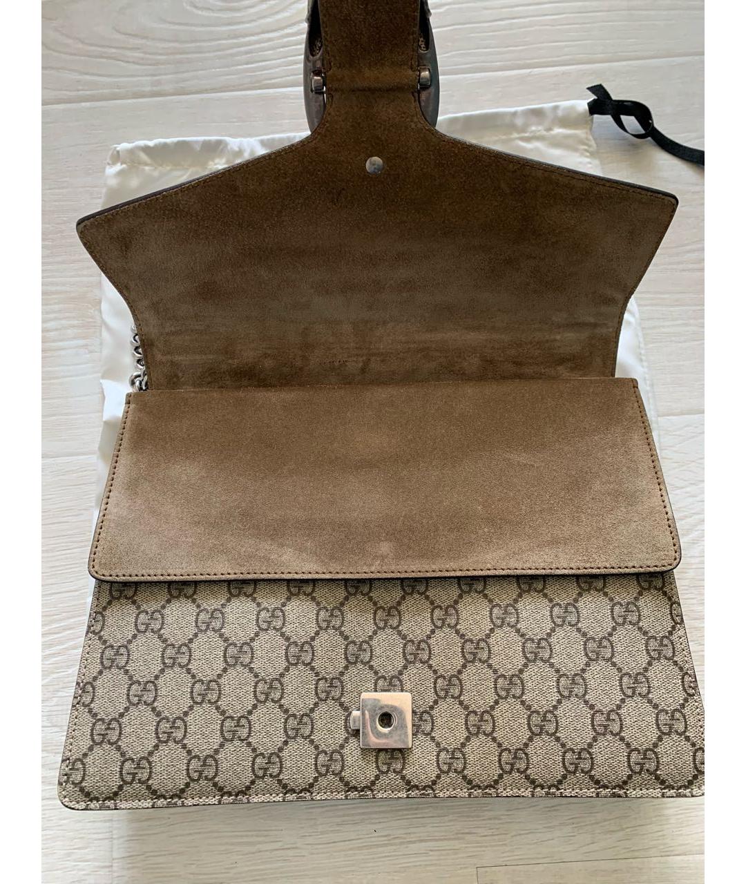 GUCCI Бежевая сумка через плечо, фото 8