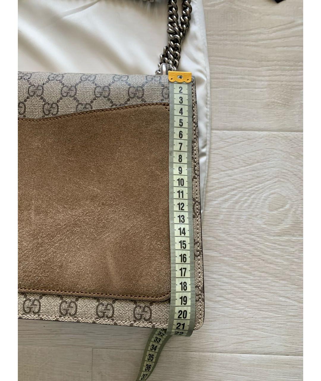 GUCCI Бежевая сумка через плечо, фото 7