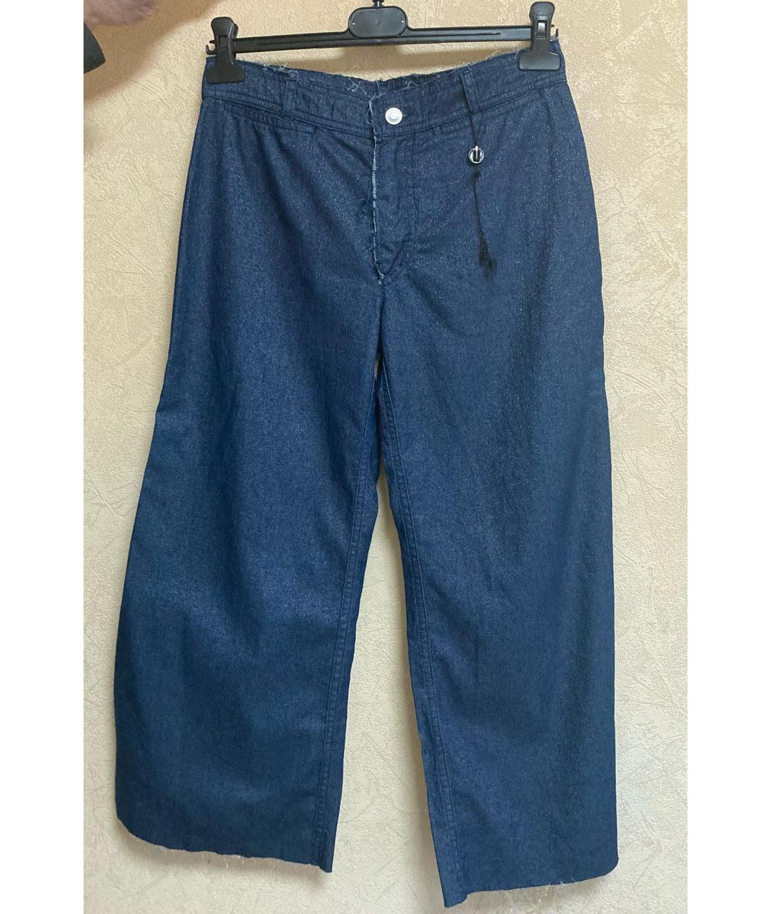 GUCCI Синие хлопковые кюлоты, фото 9