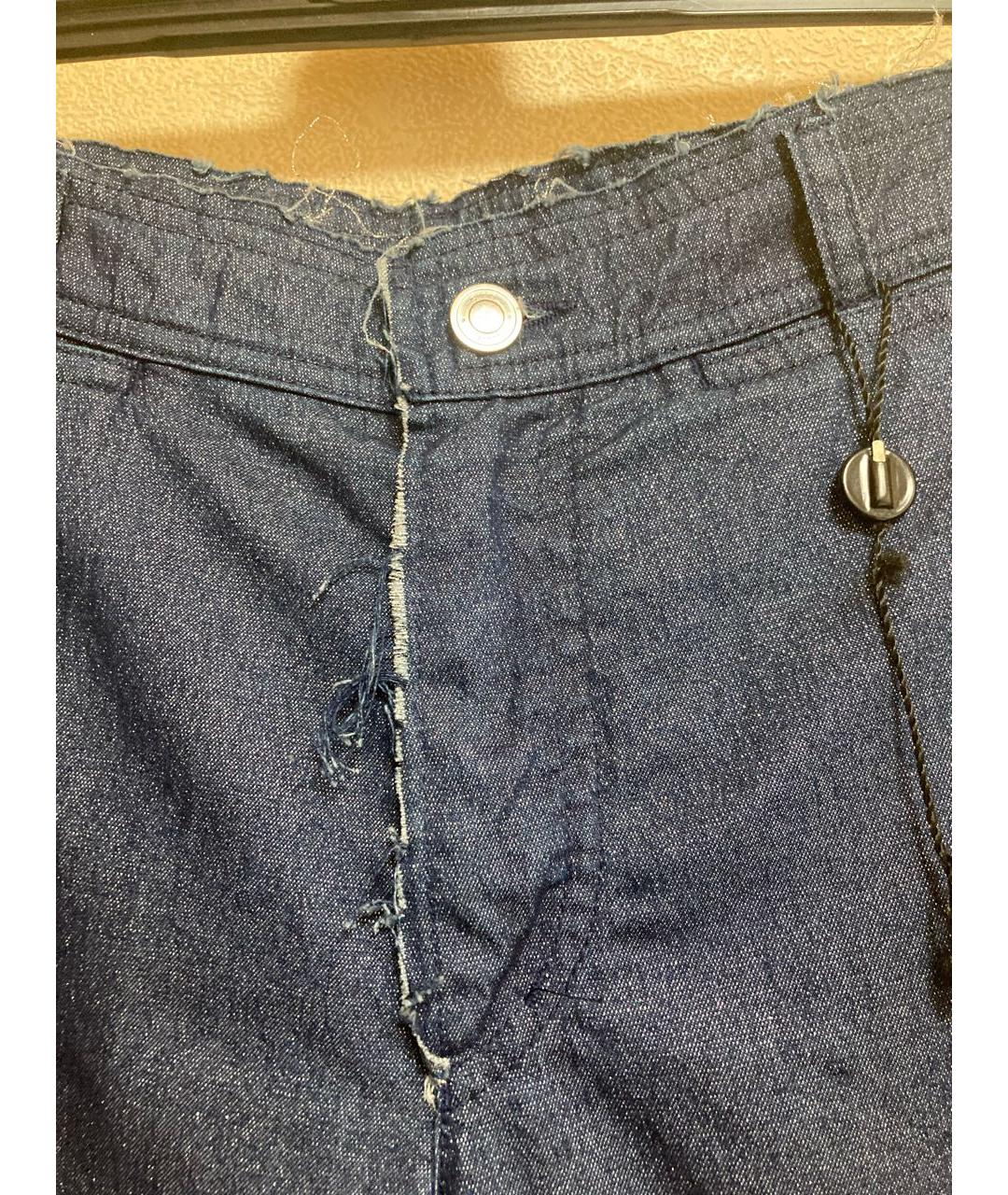 GUCCI Синие хлопковые кюлоты, фото 4