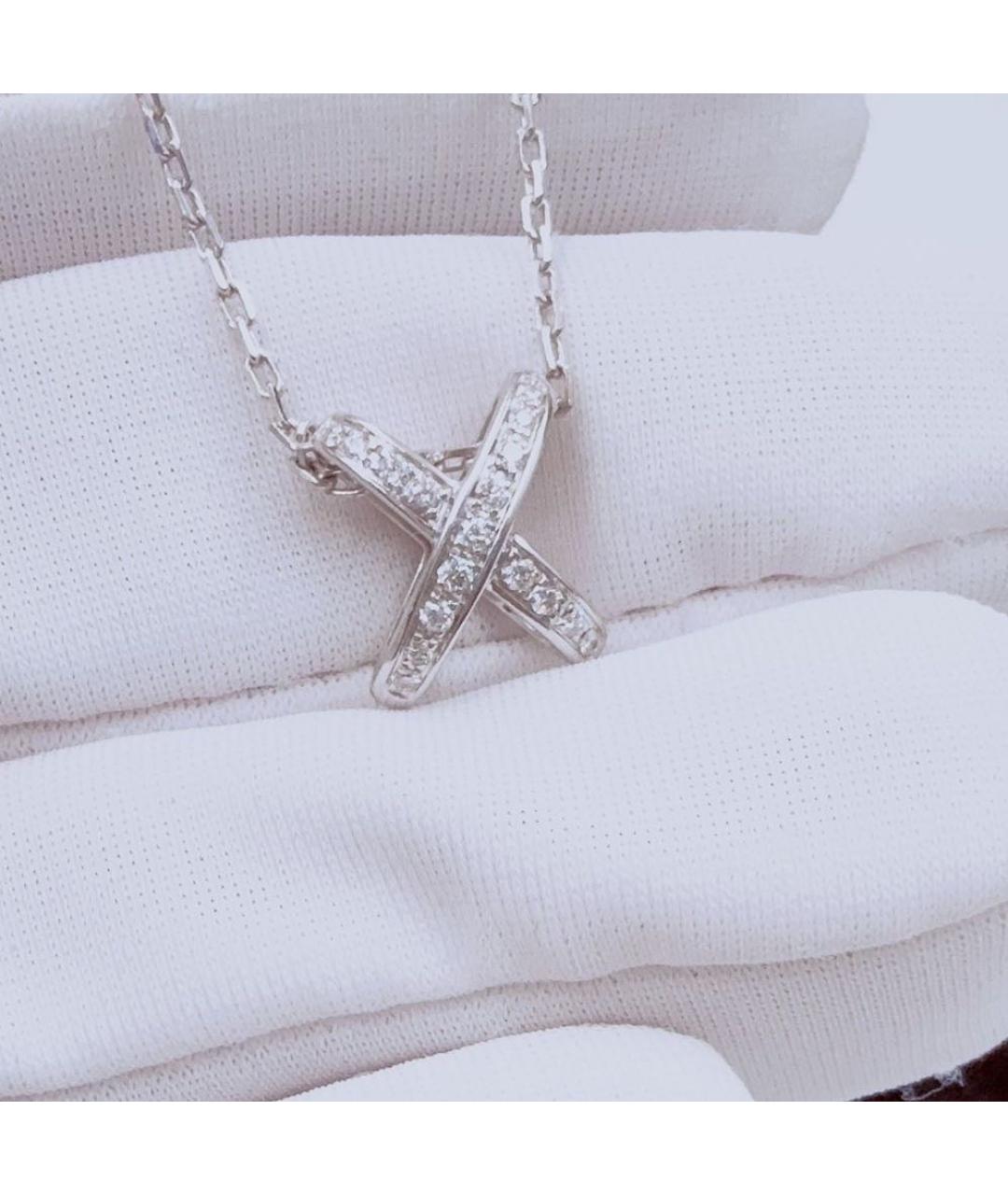 CHAUMET Серебряное колье из белого золота, фото 4