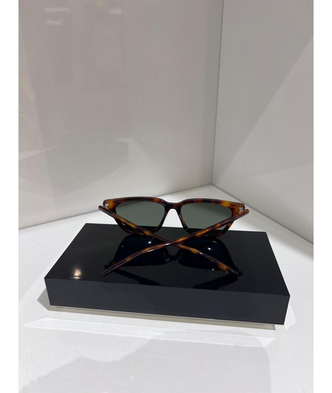 SAINT LAURENT Мульти пластиковые солнцезащитные очки, фото 3