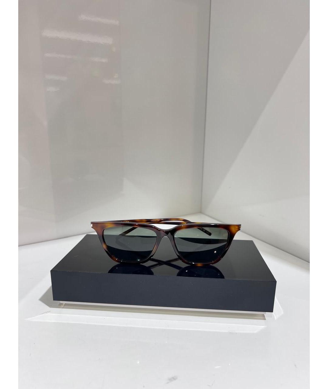 SAINT LAURENT Мульти пластиковые солнцезащитные очки, фото 2