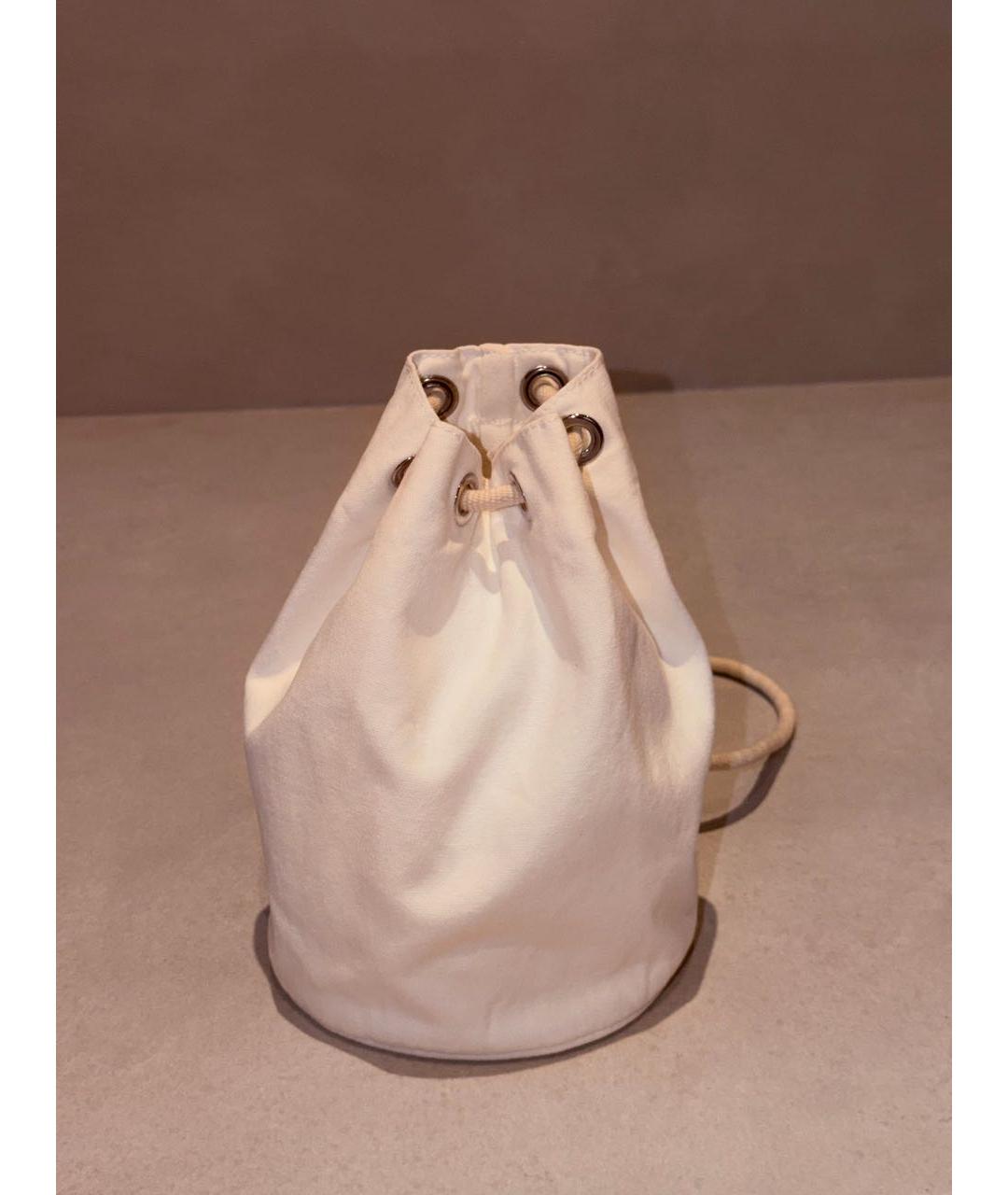 HERMES Белый рюкзак, фото 4