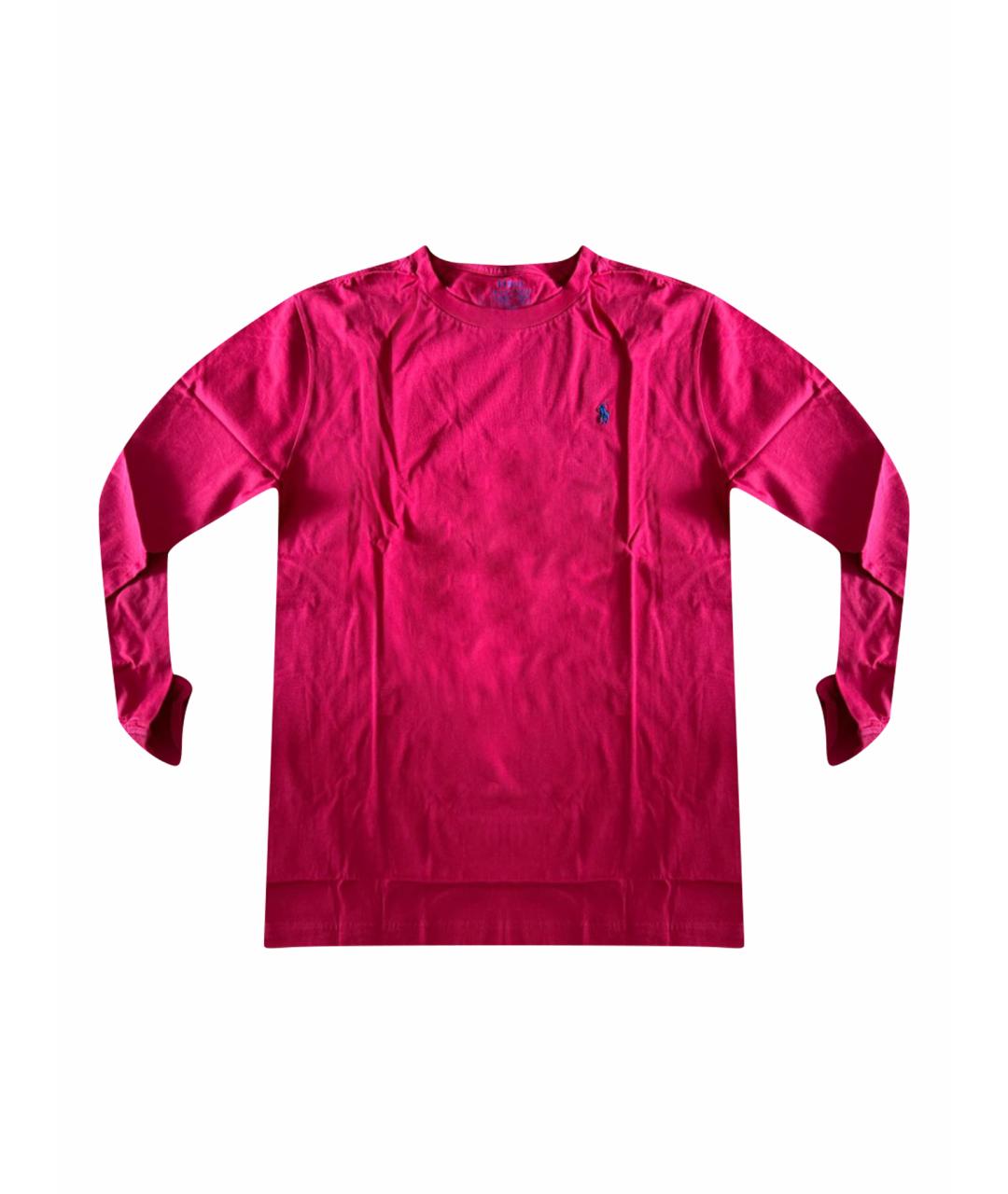 POLO RALPH LAUREN Красная хлопковая детская футболка, фото 1