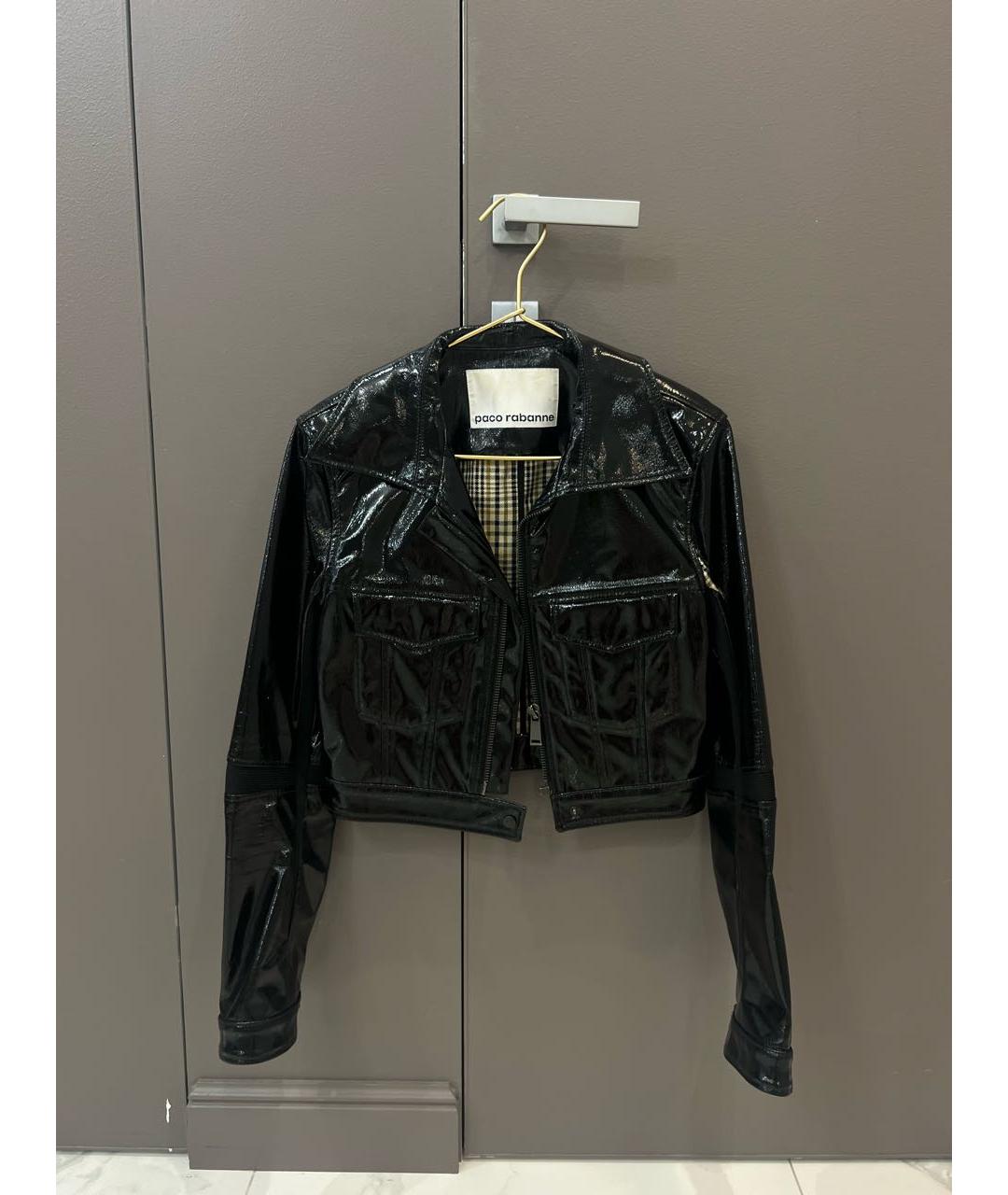 PACO RABANNE Черная куртка, фото 6