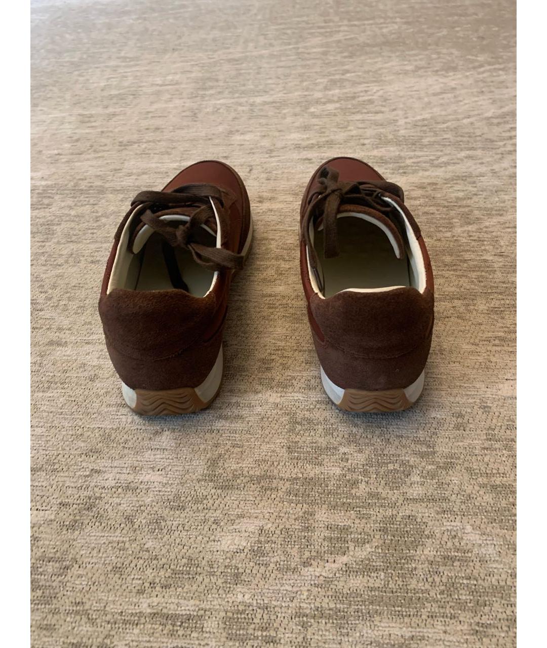 12 STOREEZ Коричневые замшевые кроссовки, фото 3